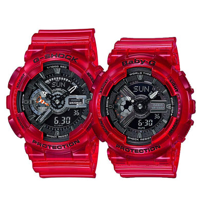Casio G-Shock & Baby-G Couple Watches BA110CR-4A / GA110CR-4A Watchspree