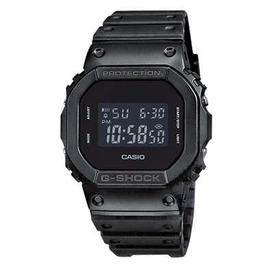 Casio G-Shock Basic Black Matte Resin Band Watch DW5600BB-1D DW-5600BB-1D Watchspree