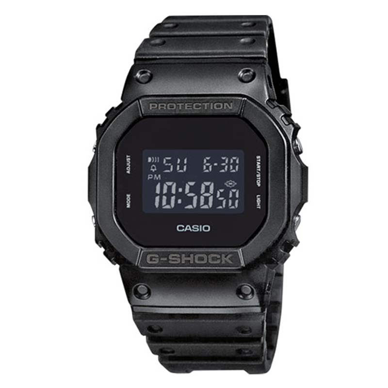 Casio G-Shock Basic Black Matte Resin Band Watch DW5600BB-1D DW-5600BB-1D Watchspree