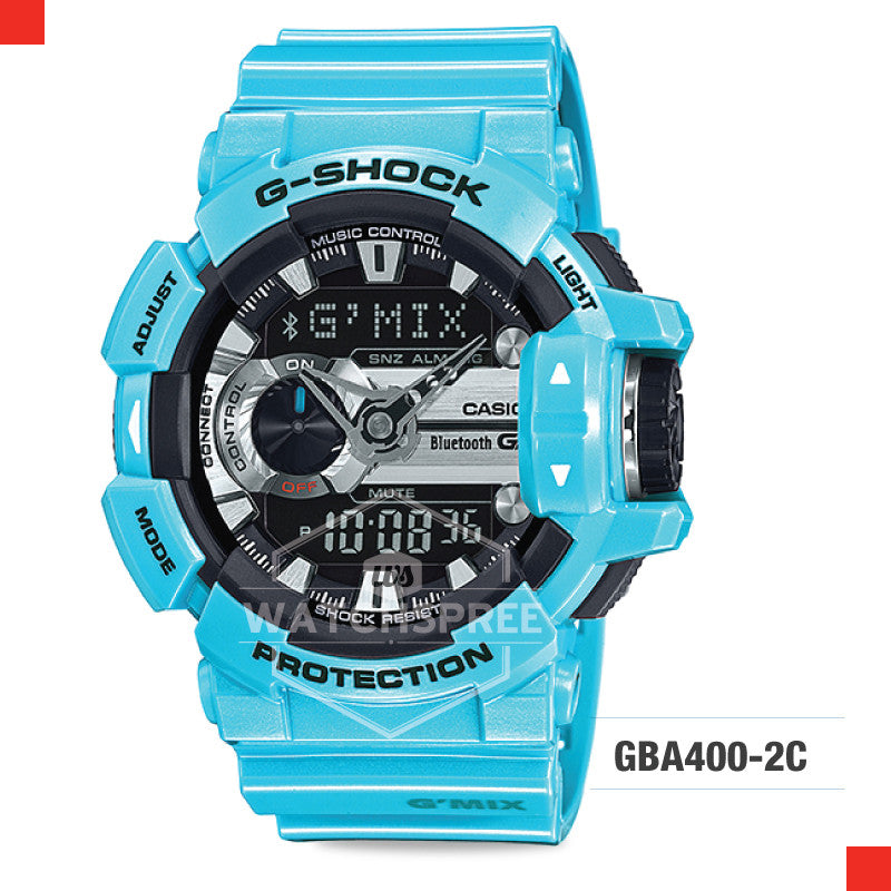 Casio G-Shock Bluetooth G'MIX Watch GBA400-2C Watchspree