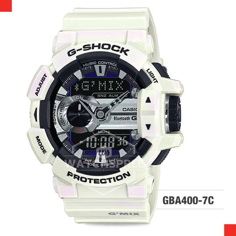 Casio G-Shock Bluetooth G'MIX Watch GBA400-7C Watchspree