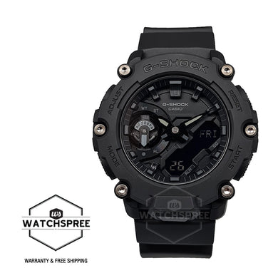 Casio G-Shock Carbon Core Guard Structure Black Resin Band Watch GA2200BB-1A GA-2200BB-1A Watchspree
