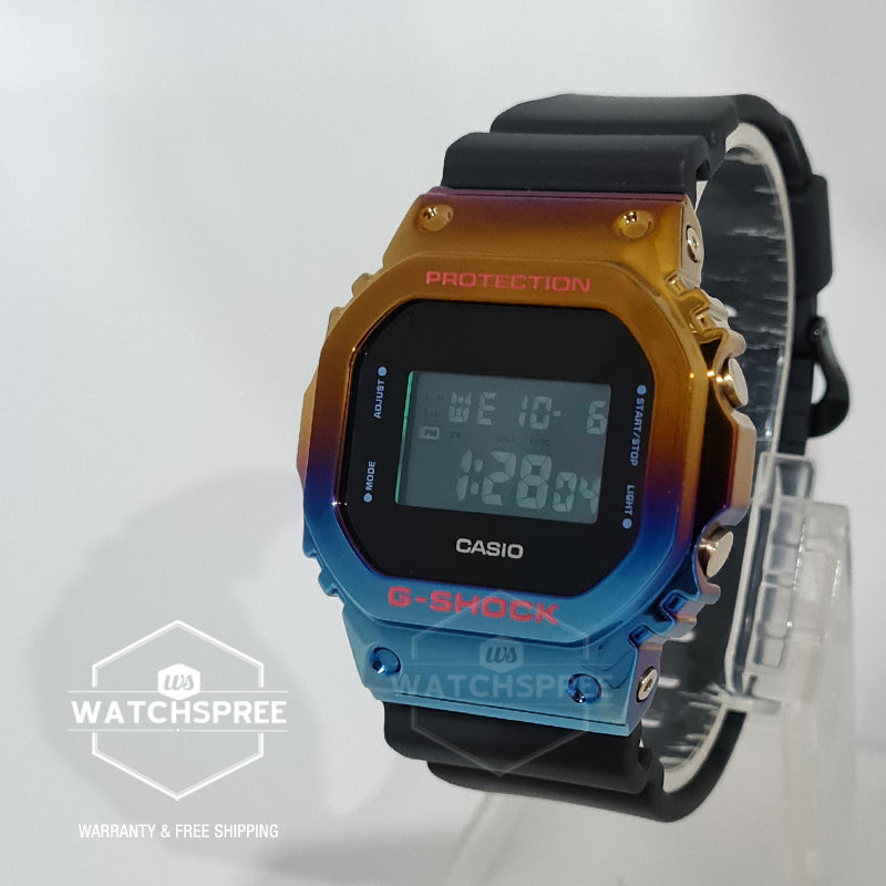 Casio G-Shock City Nightscape Series GM-5600 Line-Up Black Resin Band Watch GM5600SN-1D GM-5600SN-1D GM-5600SN-1 Watchspree