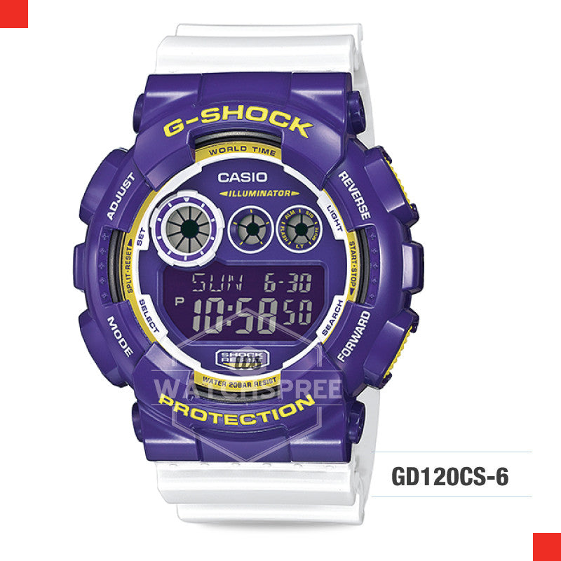 Casio G-Shock Classic Crazy Colour Watch GD120CS-6D Watchspree