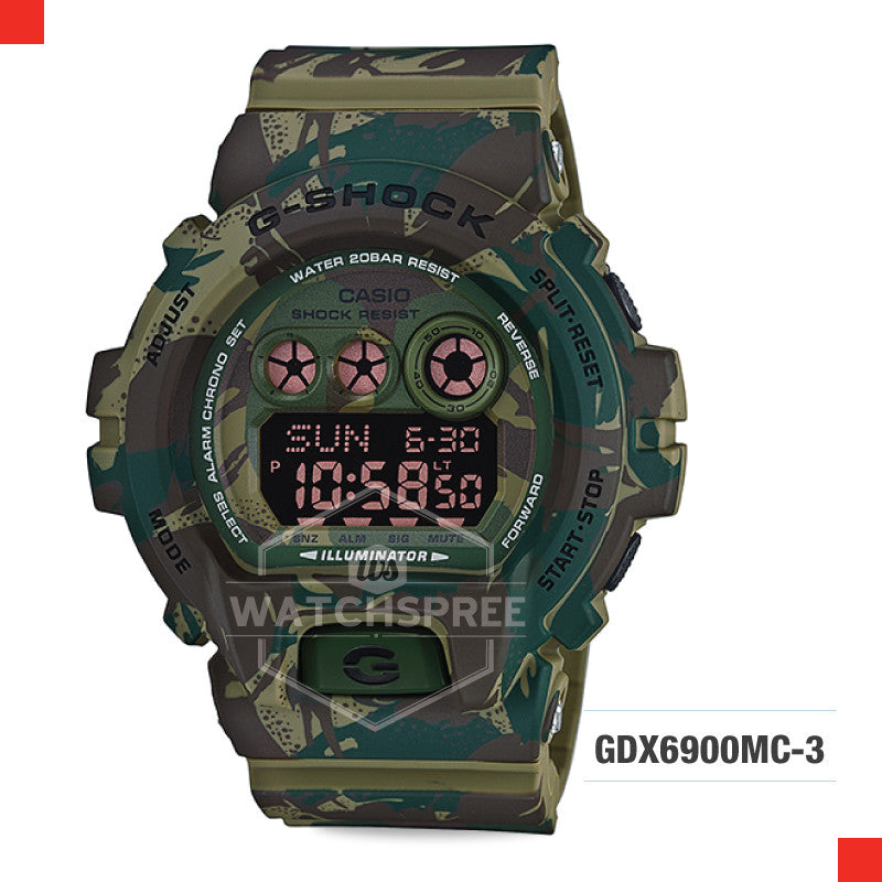 Casio G-Shock Classic Extra Large Series Watch GDX6900MC-3D Watchspree