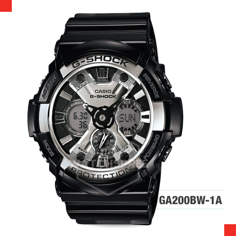 Casio G-Shock Classic Watch GA200BW-1A Watchspree