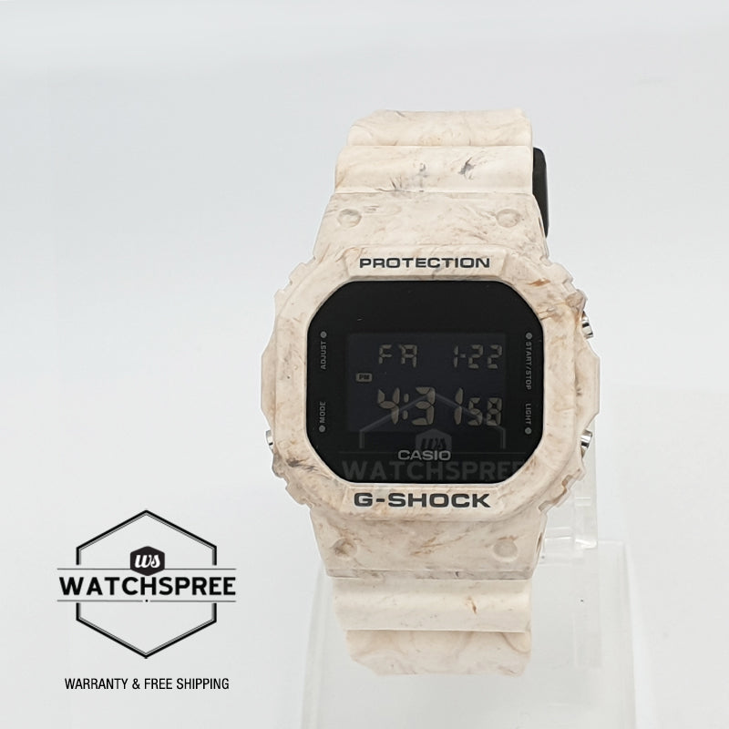Casio G-Shock DW-5600 Lineup Special Colour Model Utility Wave Marble Resin Band Watch DW5600WM-5D DW-5600WM-5D DW-5600WM-5 Watchspree