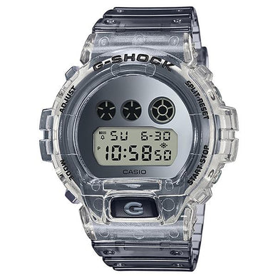 Casio G-Shock DW-6900 Lineup Special Color Models Semi-Transparent Resin Band Watch DW6900SK-1D DW-6900SK-1D DW-6900SK-1 Watchspree