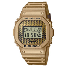Load image into Gallery viewer, Casio G-Shock DWE-5600 Lineup Carbon Core Guard Structure Hip Hop Gold Resin Band Watch DWE5600HG-1D DW-E5600HG-1D DW-E5600HG-1 Watchspree
