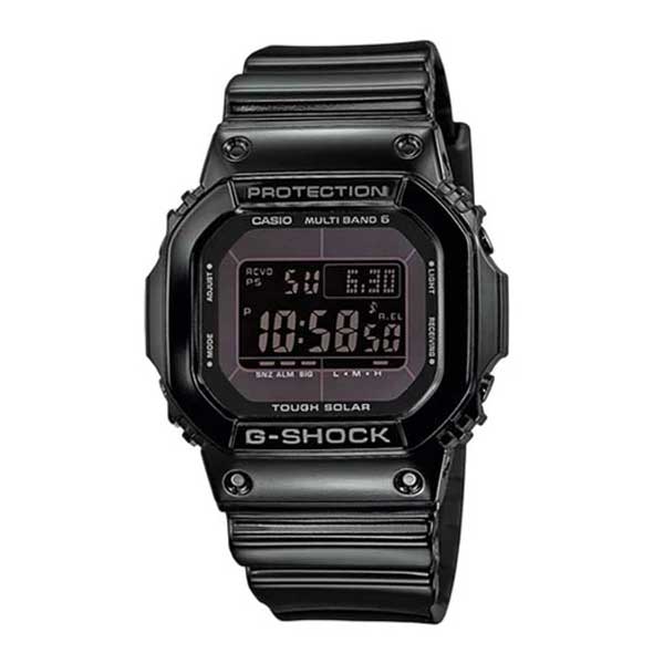 Casio G-Shock Digital Tough Solar MULTIBAND6 Black Resin Band Watch GWM5610BB-1E GW-M5610BB-1E Watchspree