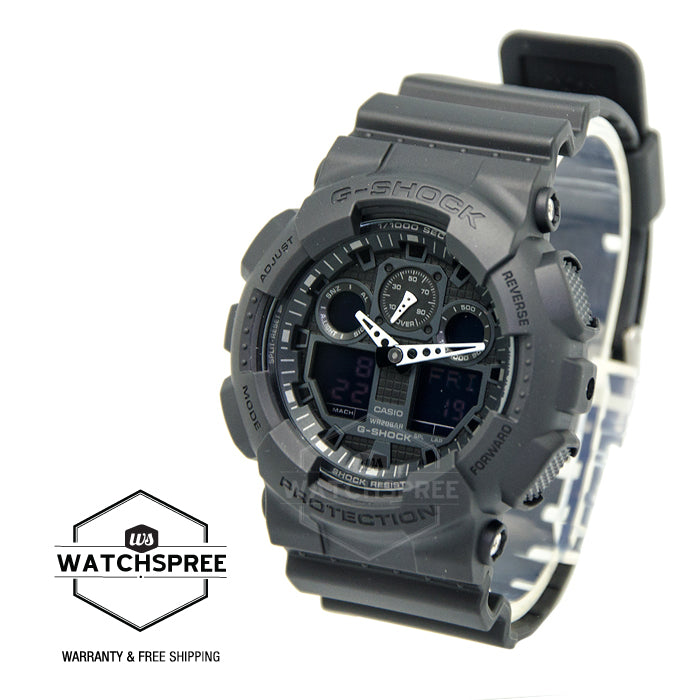 Casio G-Shock Extra Large Series Watch GA100-1A1 GA-100-1A1 Watchspree