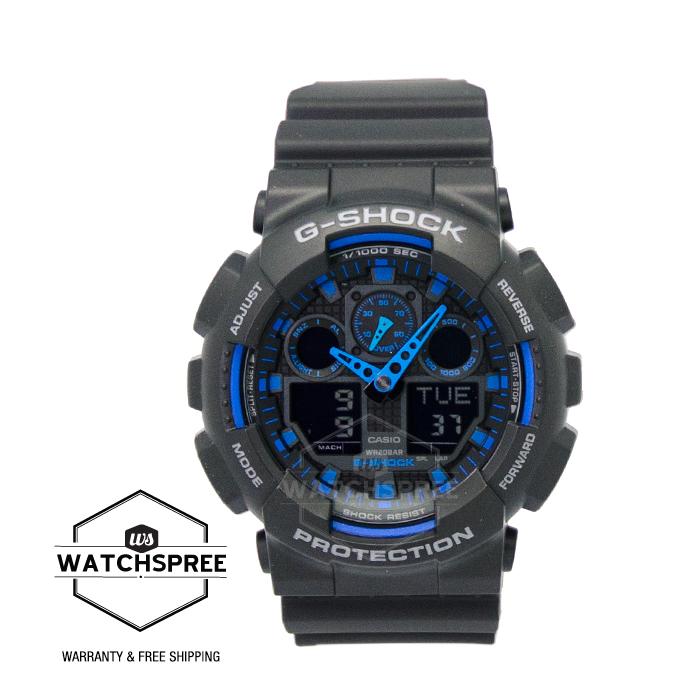 Casio G-Shock Extra Large Series Watch GA100-1A2 Watchspree