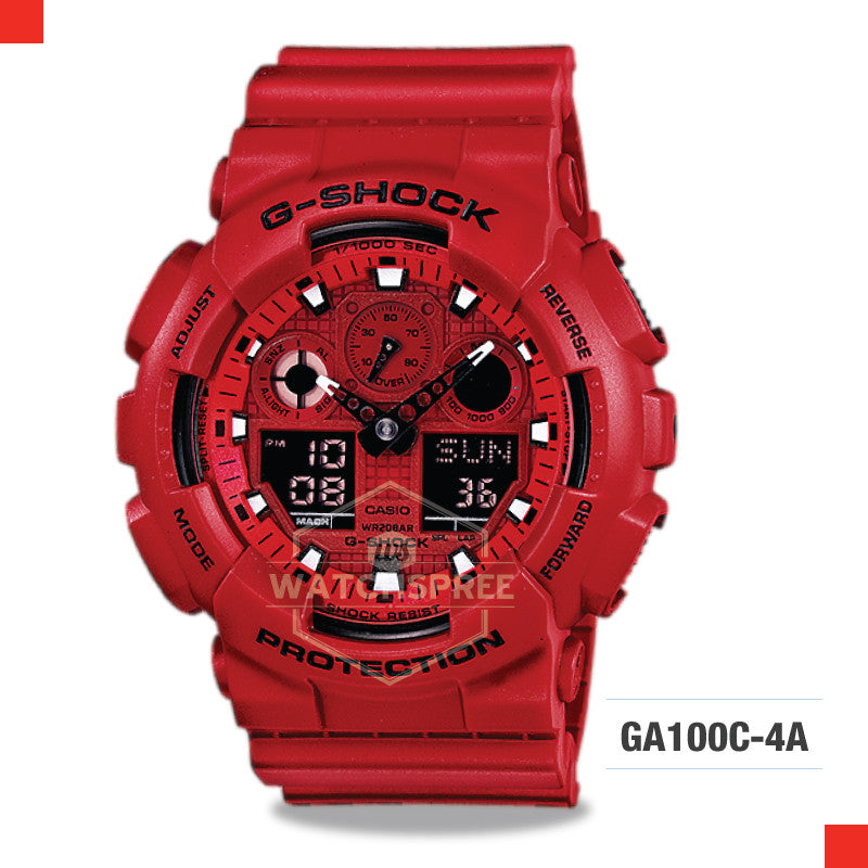 Casio G-Shock Extra Large Series Watch GA100C-4A Watchspree