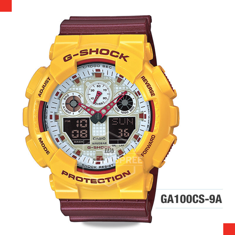 Casio G-Shock Extra Large Series Watch GA100CS-9A Watchspree