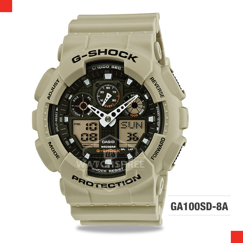 Casio G-Shock Extra Large Series Watch GA100SD-8A Watchspree