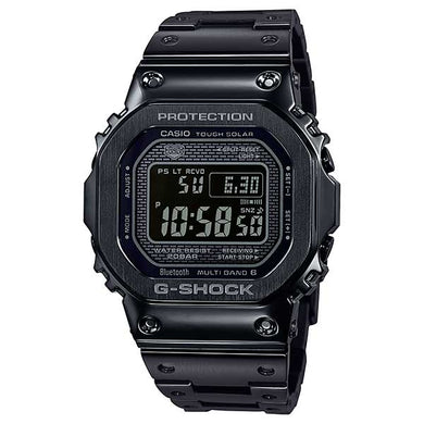 Casio G-Shock Full Metal Case Bluetooth¨ Multi-Band 6 Tough Solar Black Stainless Steel Band Watch GMWB5000GD-1D GMW-B5000GD-1D GMW-B5000GD-1
