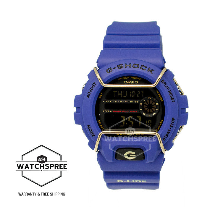 Casio G-Shock G-LIDE  Winter Version 2016 Blue Resin Watch GLS6900-2D Watchspree