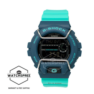 Casio G-Shock G-LIDE  Winter Version 2016 Teal Resin Watch GLS6900-2A Watchspree