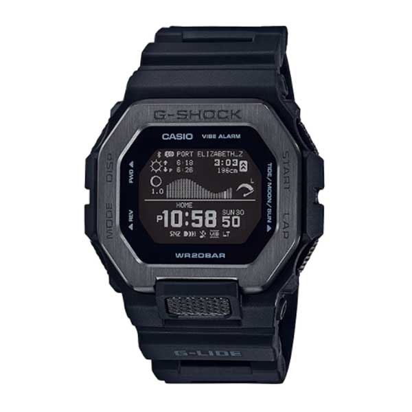Casio G-Shock G-LIDE lineup Black Resin Band Watch GBX100NS-1D GBX-100NS-1D GBX-100NS-1 