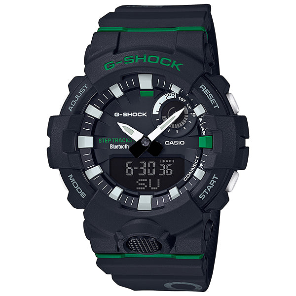 Casio G-Shock G-SQUAD Bluetooth‚Äö√†√∂‚àö√°¬¨¬®‚àö√ú Dagger Basketball Themed Series Black Resin Band Watch GBA800DG-1A GBA-800DG-1A Watchspree