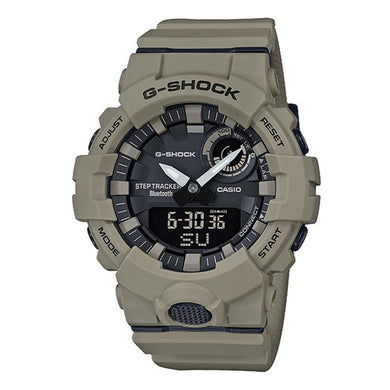 Casio G-Shock G-SQUAD Bluetooth¨ Utility Colors Collection Matte Olive Resin Band Watch GBA800UC-5A GBA-800UC-5A