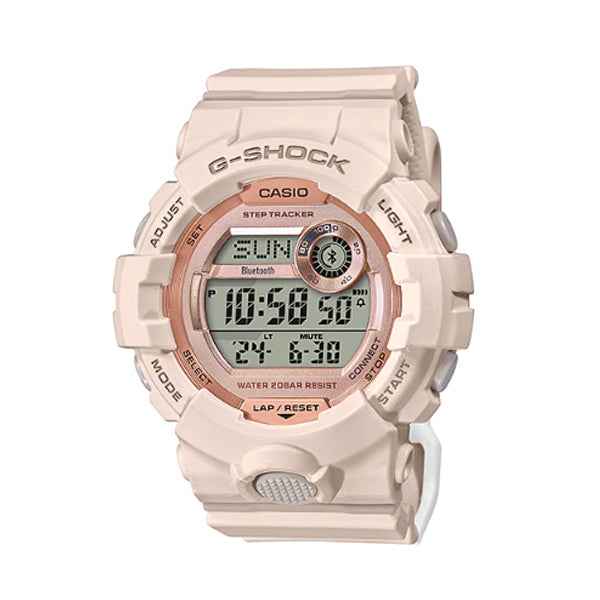 Casio G-Shock G-Squad for Ladies' GBA-800 Lineup Pink Resin Band Watch GMDB800-4D GMD-B800-4 Watchspree