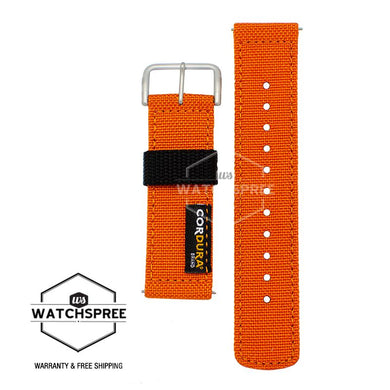 Casio G-Shock GA-2000 Series Replaceable Orange Cordura Cloth Band BANDGS01BC-4D BANDGS01BC-4 Watchspree
