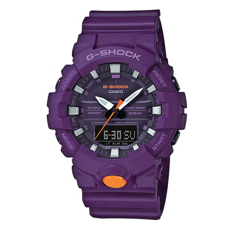 Casio G-Shock GA-800 Analog-Digital Blue Resin Strap Watch GA800SC-6A GA-800SC-6A Watchspree