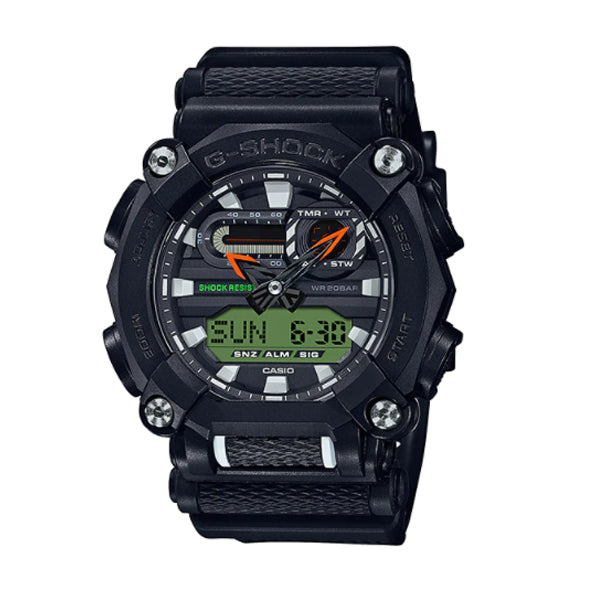 Casio G-Shock GA-900 Lineup Black Resin Band Watch GA900E-1A3 GA-900E-1A3 Watchspree