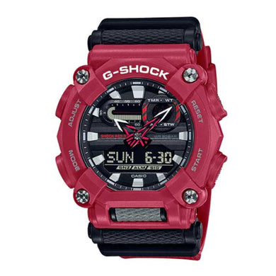 Casio G-Shock GA-900 Lineup Red Resin Band Watch GA900-4A GA-900-4A Watchspree