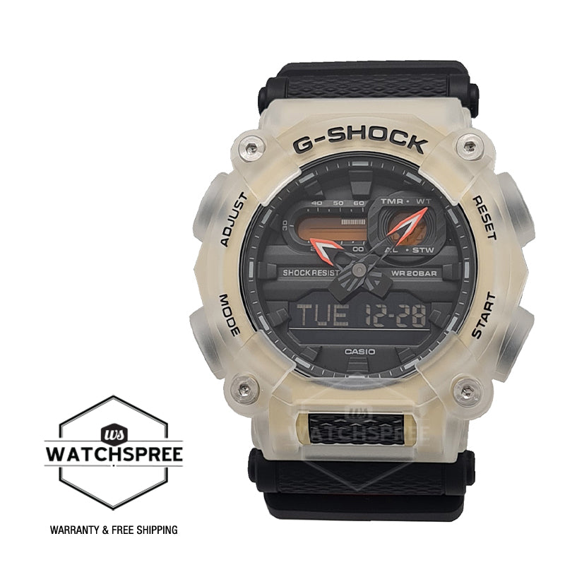 Casio G-Shock GA-900 Lineup Two-Tone Cloth Band Watch GA900TS-4A GA-900TS-4A Watchspree