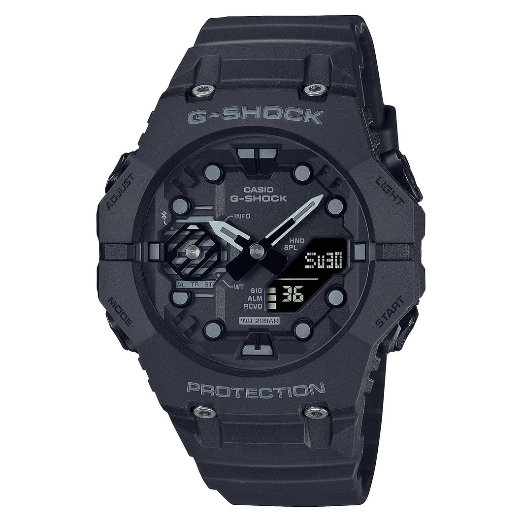Casio G-Shock GA-B001 Lineup Carbon Core Guard Structure Bluetooth® Black Resin Band Watch GAB001-1A GA-B001-1A Watchspree