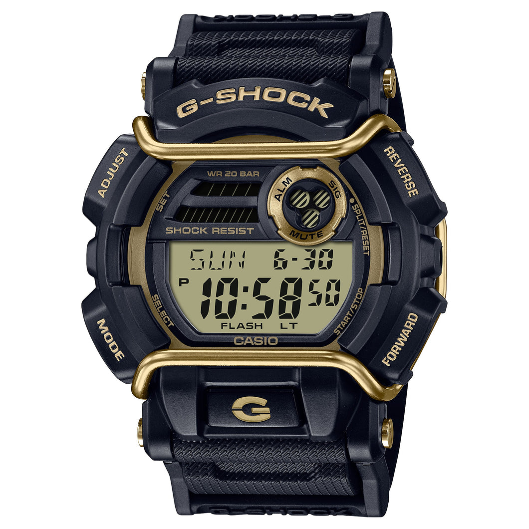 Casio G-Shock GD-400 Lineup Black Resin Band Watch GD400GB-1B2 GD-400GB-1B2 Watchspree