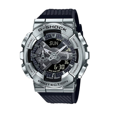 Casio G-Shock GM-110 Lineup Black Resin Band Watch GM110-1A GM-110-1A Watchspree