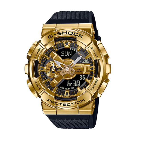 Casio G-Shock GM-110 Lineup Black Resin Band Watch GM110G-1A9 GM-110G-1A9 Watchspree