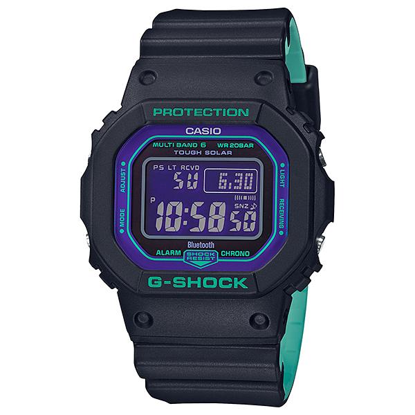 Casio G-Shock GW-B5600 Lineup 90's Special Color Series Bi-Color Molded Resin Band Watch GWB5600BL-1D GW-B5600BL-1D GW-B5600BL-1 (LOCAL BUYERS ONLY) Watchspree