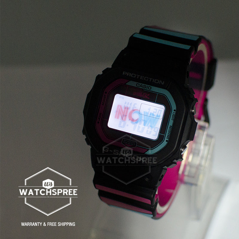 Casio G-Shock Gorillaz Collaboration Limited Model Black Resin Band Watch GWB5600GZ-1D GW-B5600GZ-1D GW-B5600GZ-1 Watchspree