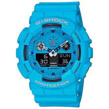 Load image into Gallery viewer, Casio G-Shock Hot Rock Sounds Special Color Model Blue Resin Band Watch GA100RS-2A GA-100RS-2A Watchspree
