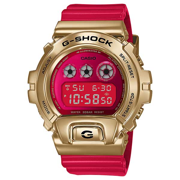 Casio G-Shock Limited Models Chinese New Year 2021 Red Resin Band Watch GM6900CX-4D GM-6900CX-4D GM-6900CX-4 Watchspree