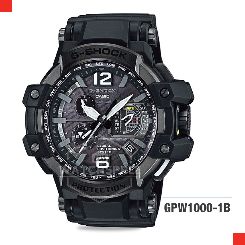 Casio G-Shock Master Of G Gravitymaster Watch GPW1000-1B Watchspree