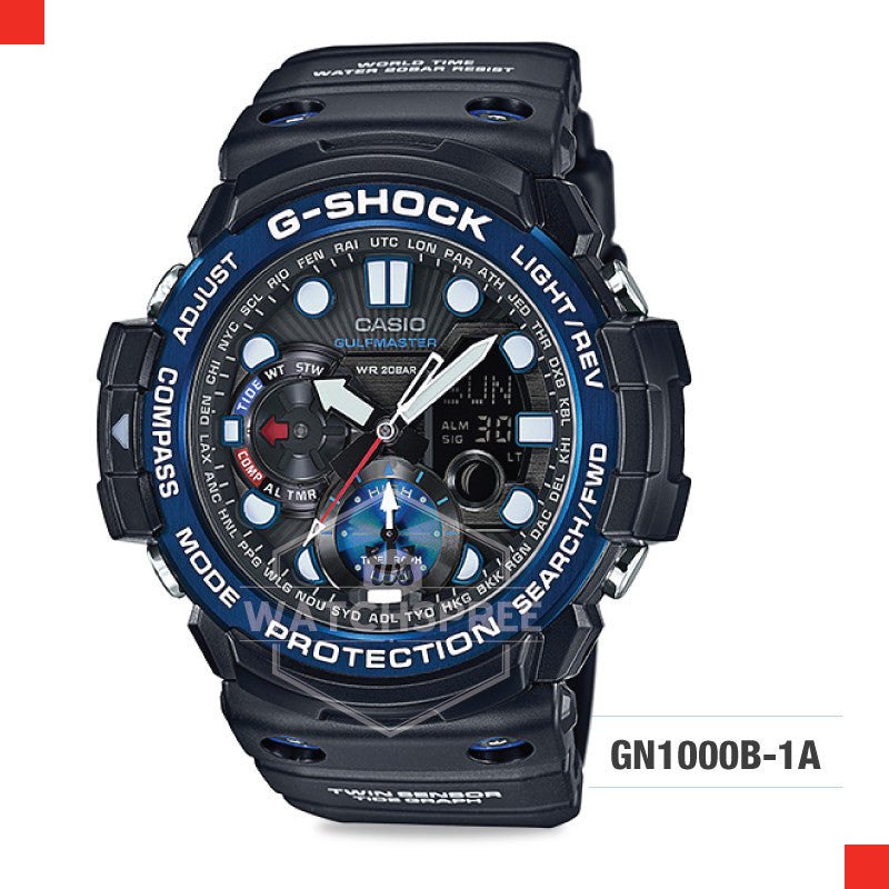 Casio G-Shock Master Of G Gulfmaster Watch GN1000B-1A Watchspree
