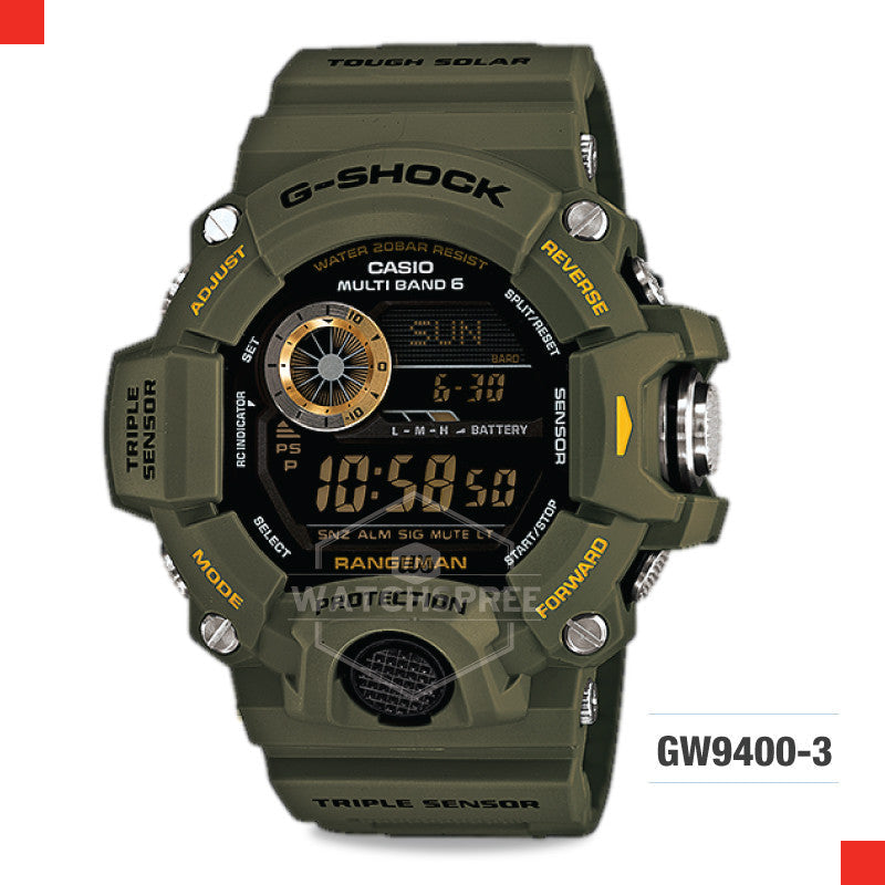 Casio G-Shock Master Of G Rangeman Watch GW9400-3D Watchspree
