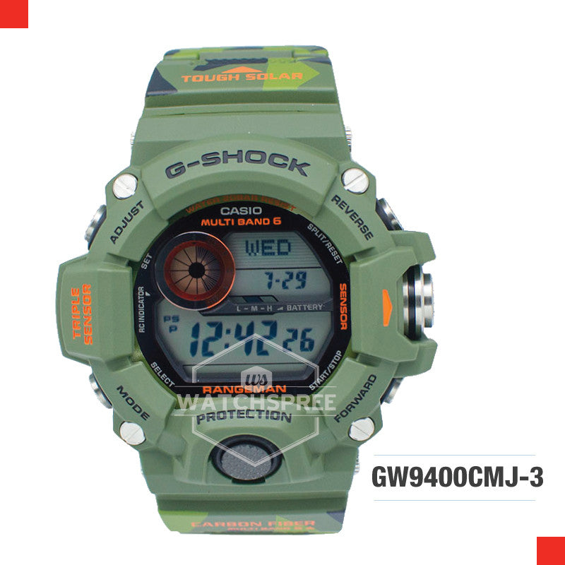 Casio G-Shock Master Of G Rangeman Watch GW9400CMJ-3D Watchspree