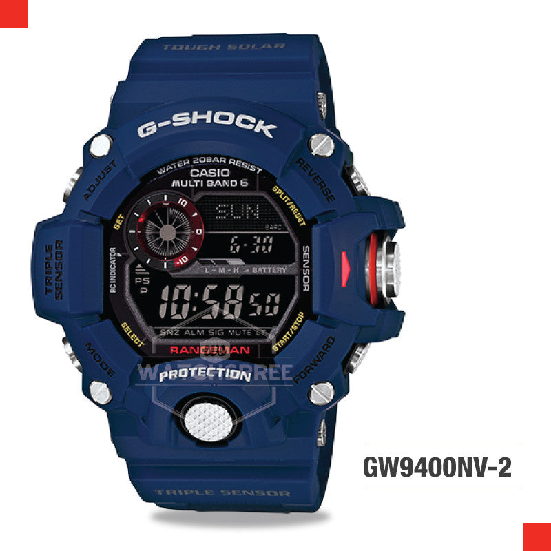 Casio G-Shock Master Of G Rangeman Watch GW9400NV-2D Watchspree