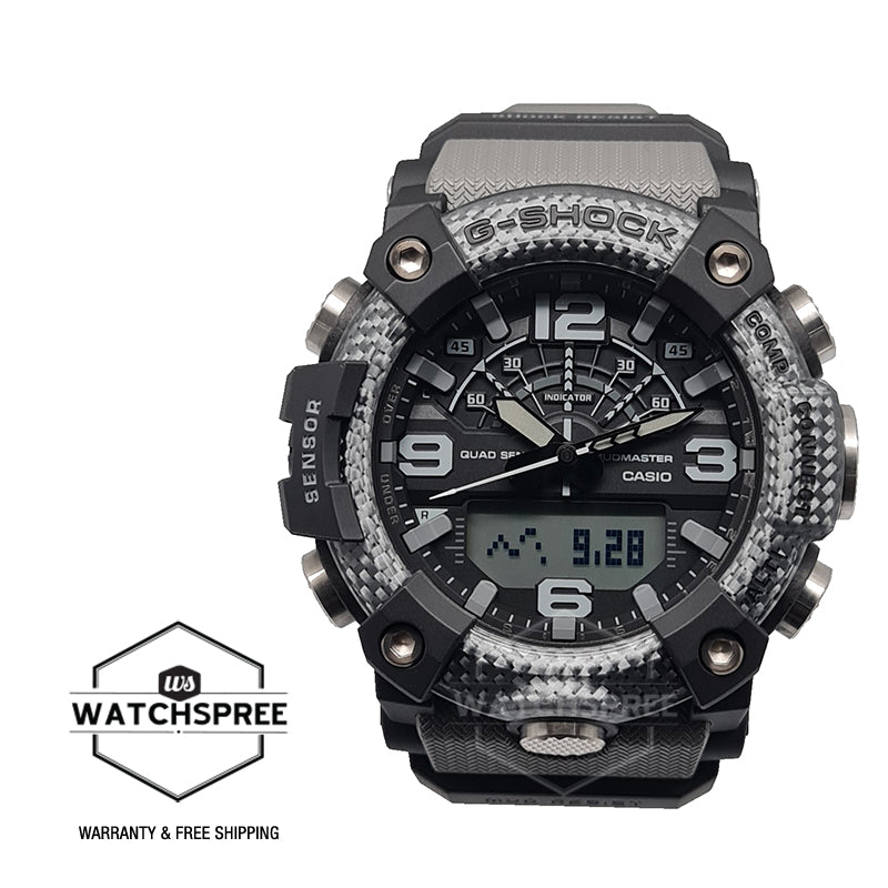 Casio G-Shock Master of G Carbon Core Guard Structure Black Resin Band Watch GGB100-8A GG-B100-8A Watchspree