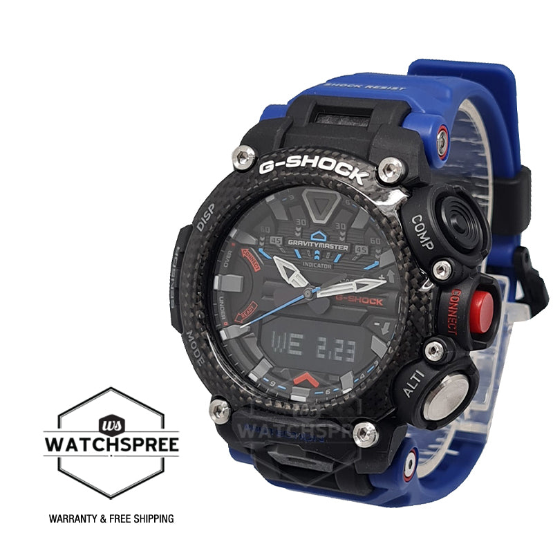 Casio G-Shock Master of G “GRAVITYMASTER” Quad Sensor GR-B200 Lineup Watch GRB200-1A2 GR-B200-1A2 Watchspree