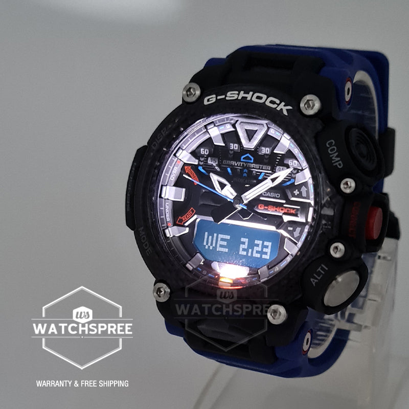 Casio G-Shock Master of G “GRAVITYMASTER” Quad Sensor GR-B200 Lineup Watch GRB200-1A2 GR-B200-1A2 Watchspree