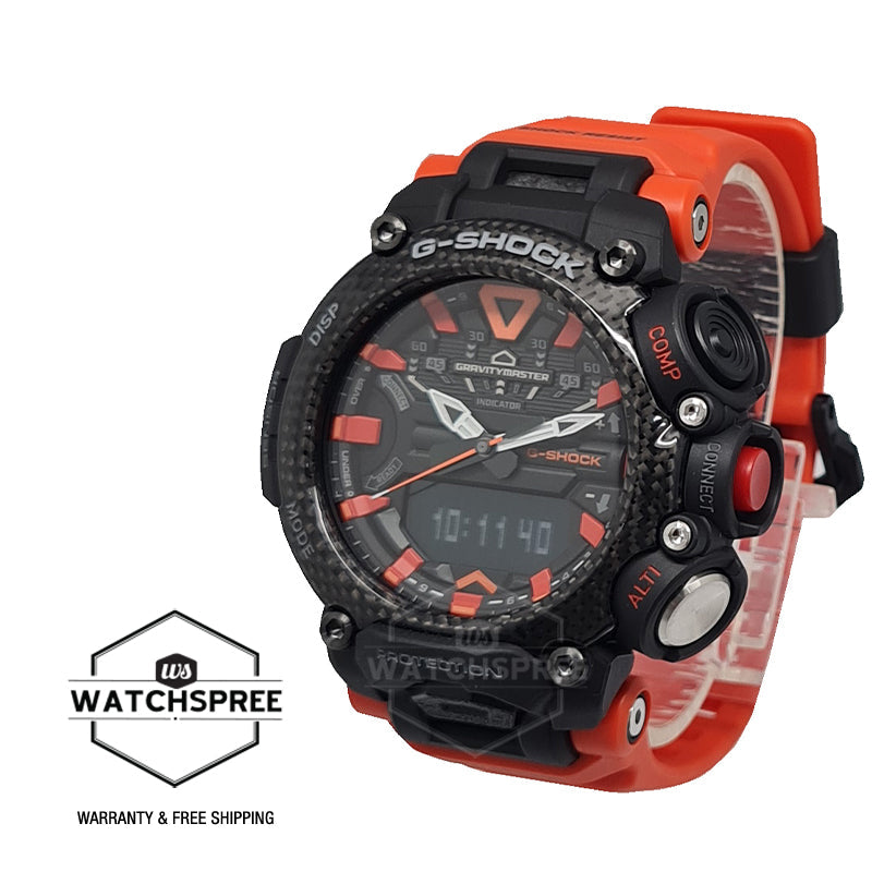 Casio G-Shock Master of G GRAVITYMASTER Quad Sensor GR-B200 Lineup Watch GRB200-1A9 GR-B200-1A9 Watchspree