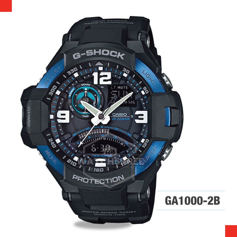 Casio G-Shock Master of G Gravitymaster Watch GA1000-2B Watchspree