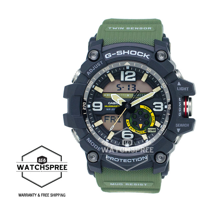 Casio G-Shock Master of G Mudmaster Series Watch GG1000-1A3 GG-1000-1A3 Watchspree